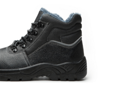 Leather Anti-static steel toe industrial safety shoes men work safety