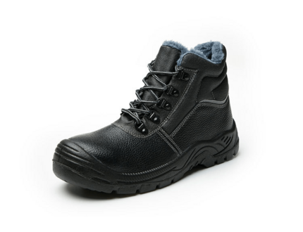 Leather Anti-static steel toe industrial safety shoes men work safety