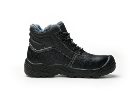 Leather Anti-static steel toe industrial safety shoes men work safety