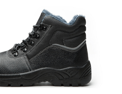 Leather Anti-static steel toe industrial safety shoes men work safety