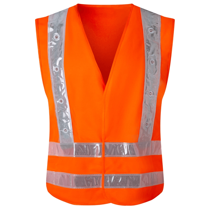 Wholesale multi size running reflective vest safety strap visibility Cycling Hiking