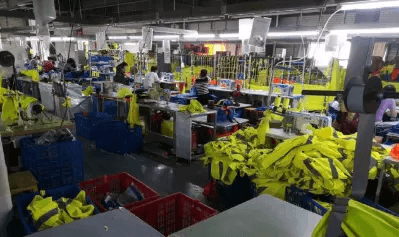 fluorescent green color reflective elastic strap safety vest belt for outside running safety